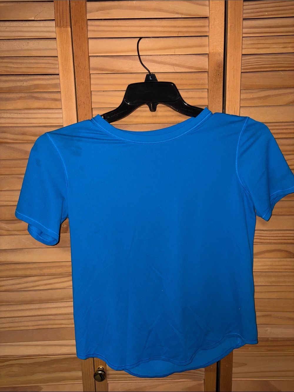 lululemon athletica Short Sleeve Tee in Bright Blue